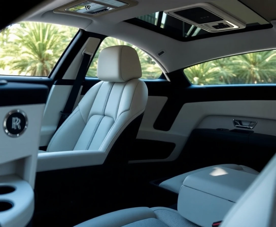 Rolls-Royce Wraith, intérieur luxueux